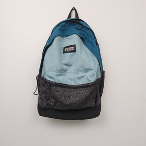 Victorias Secret Gray‎ and Teal Back Pack